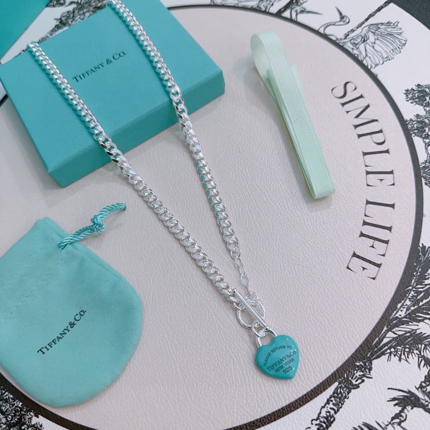 Tiffany & Co. Heart Tag Necklace